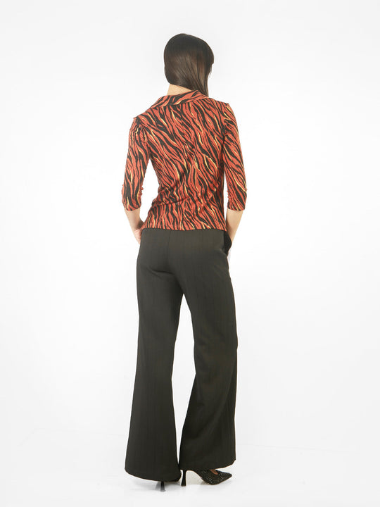 Pantalón sastre wide leg
