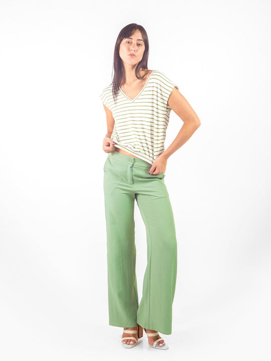Pantalón sastre recto