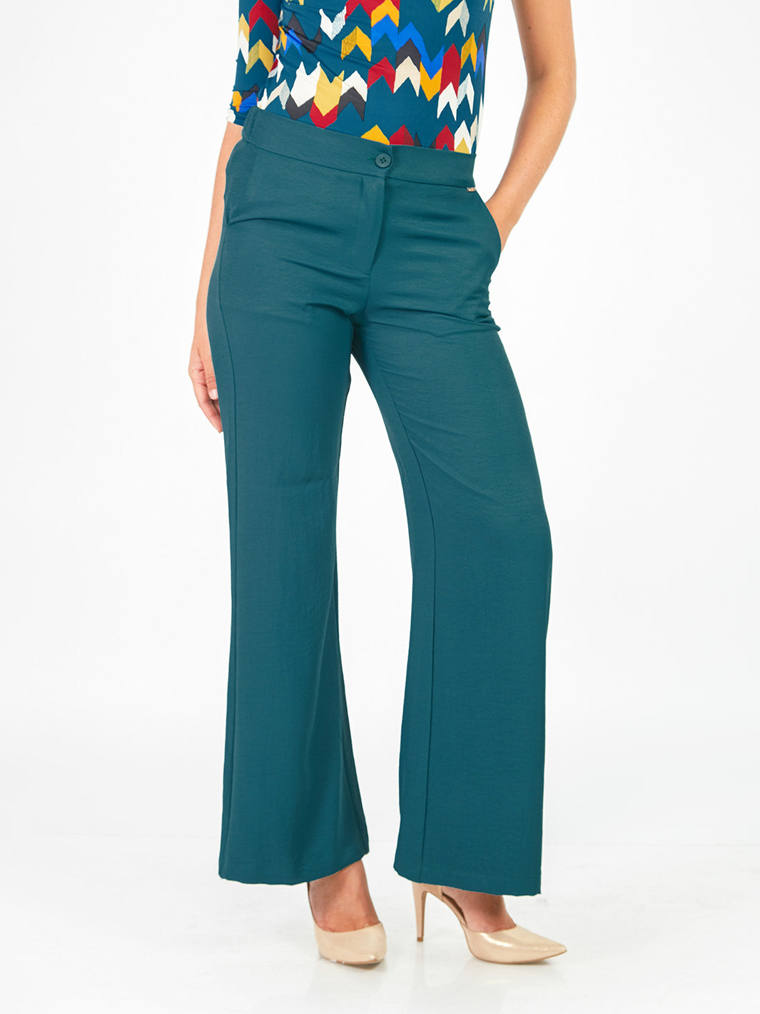 Pantalón sastre recto