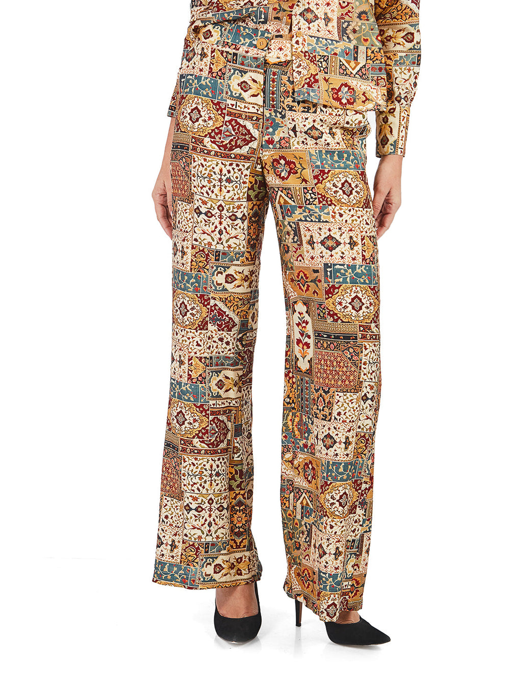 Pantalones Rectos Pt00785Yct