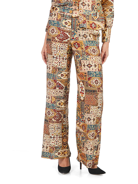 Pantalones Rectos Pt00785Yct