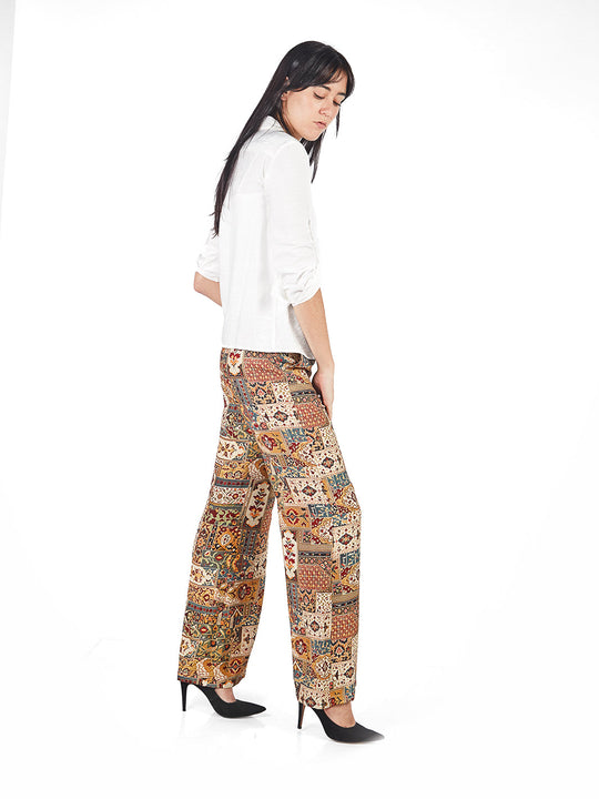 Pantalones Rectos Pt00785Yct