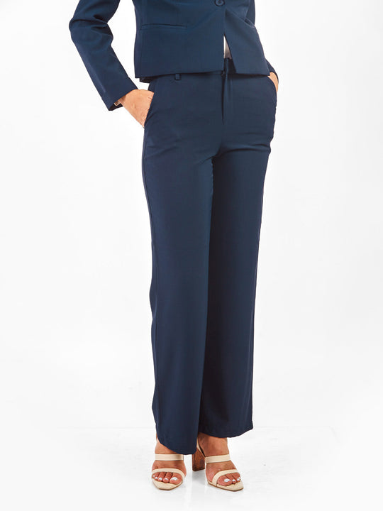 Pantalón sastre recto con bolsillos