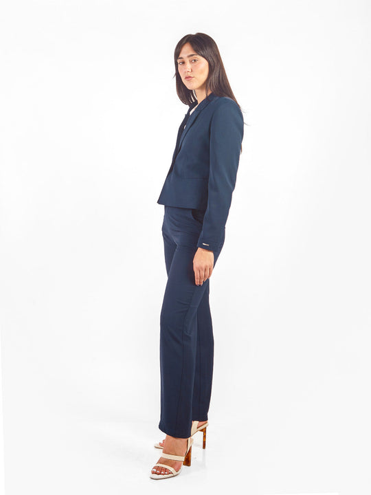 Pantalón sastre recto con bolsillos