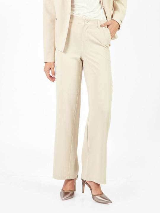Pantalón sastre recto con bolsillos