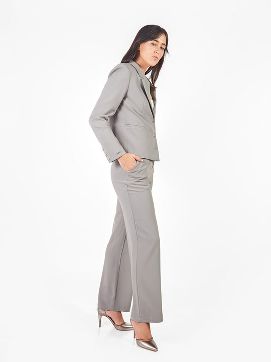 Pantalón sastre recto con bolsillos