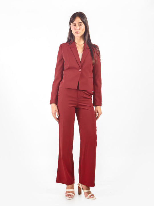 Pantalón sastre recto con bolsillos