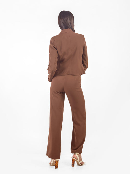 Pantalón sastre recto con bolsillos