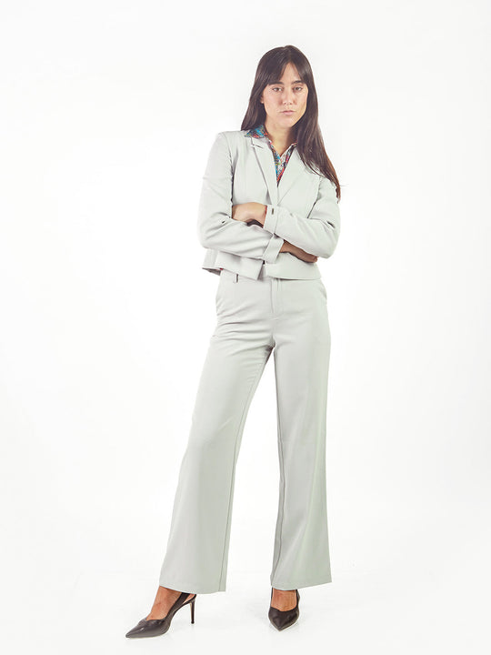 Pantalón sastre recto con bolsillos