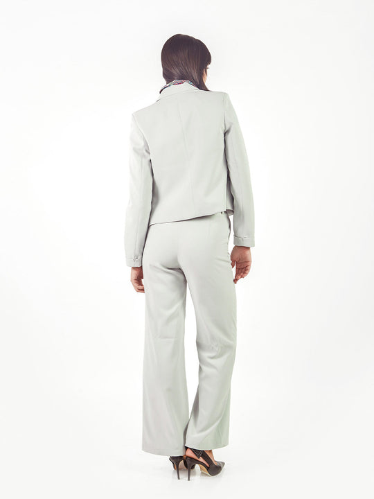 Pantalón sastre recto con bolsillos