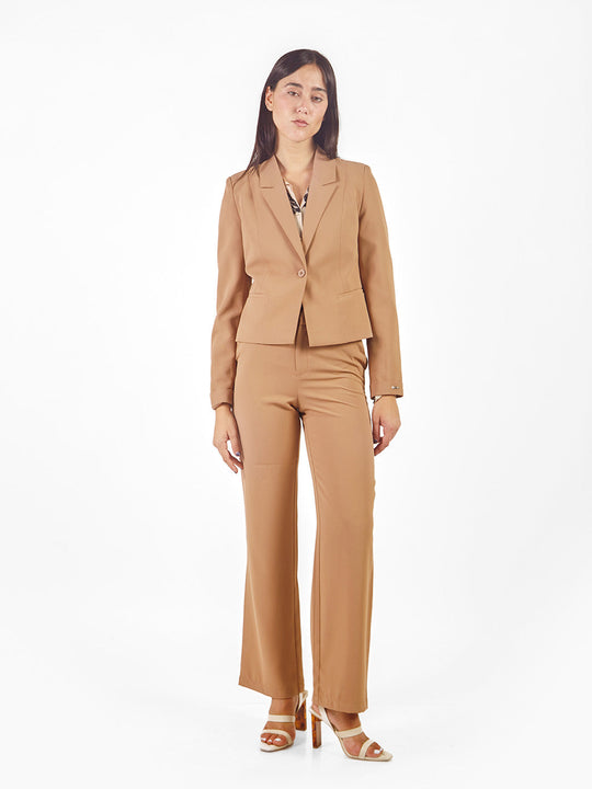Pantalón sastre recto con bolsillos