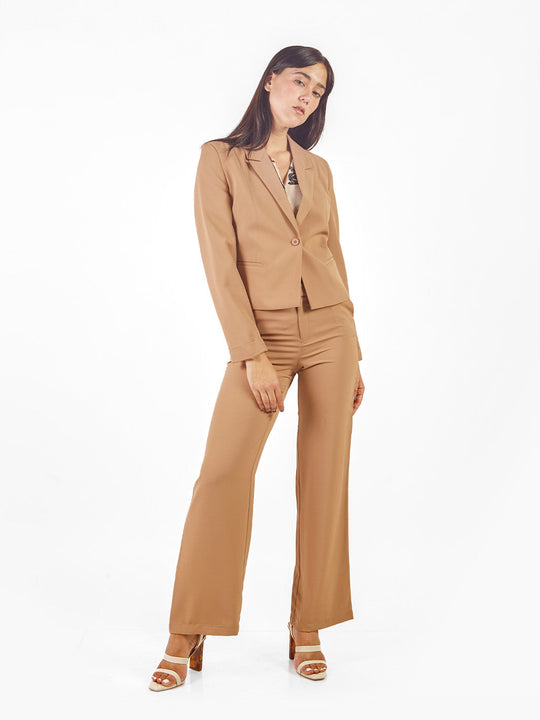 Pantalón sastre recto con bolsillos