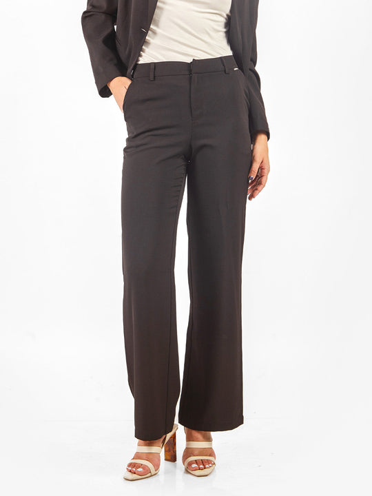 Pantalón sastre recto con bolsillos