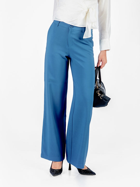 Pantalón sastre recto con bolsillos