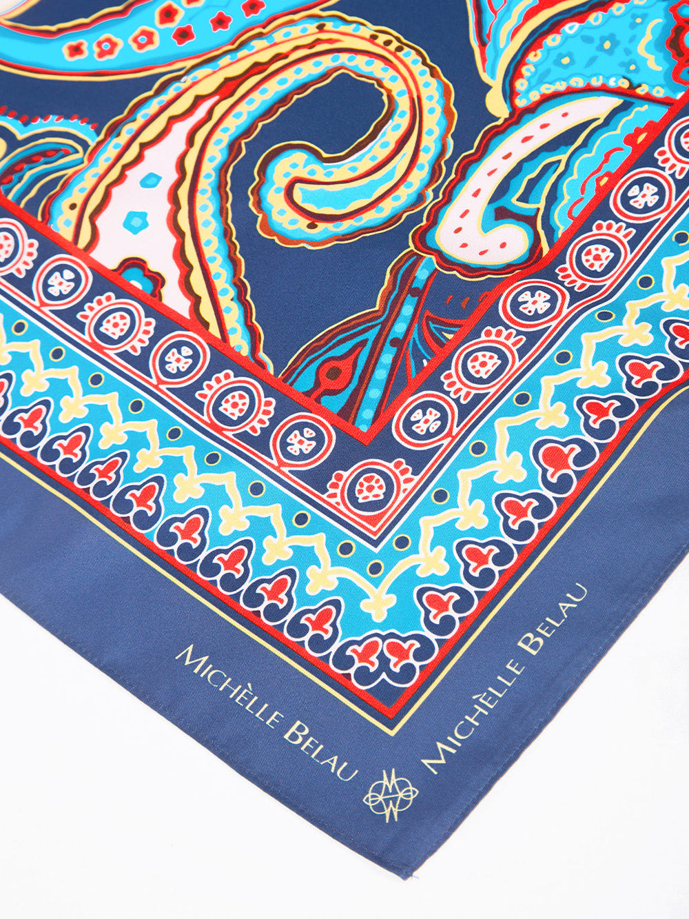 Pañuelo paisley multicolor