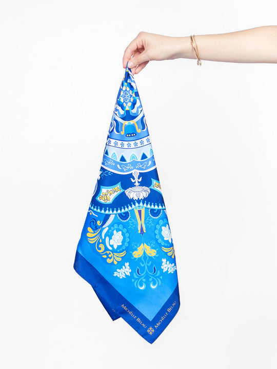 Pañuelo mandala floral
