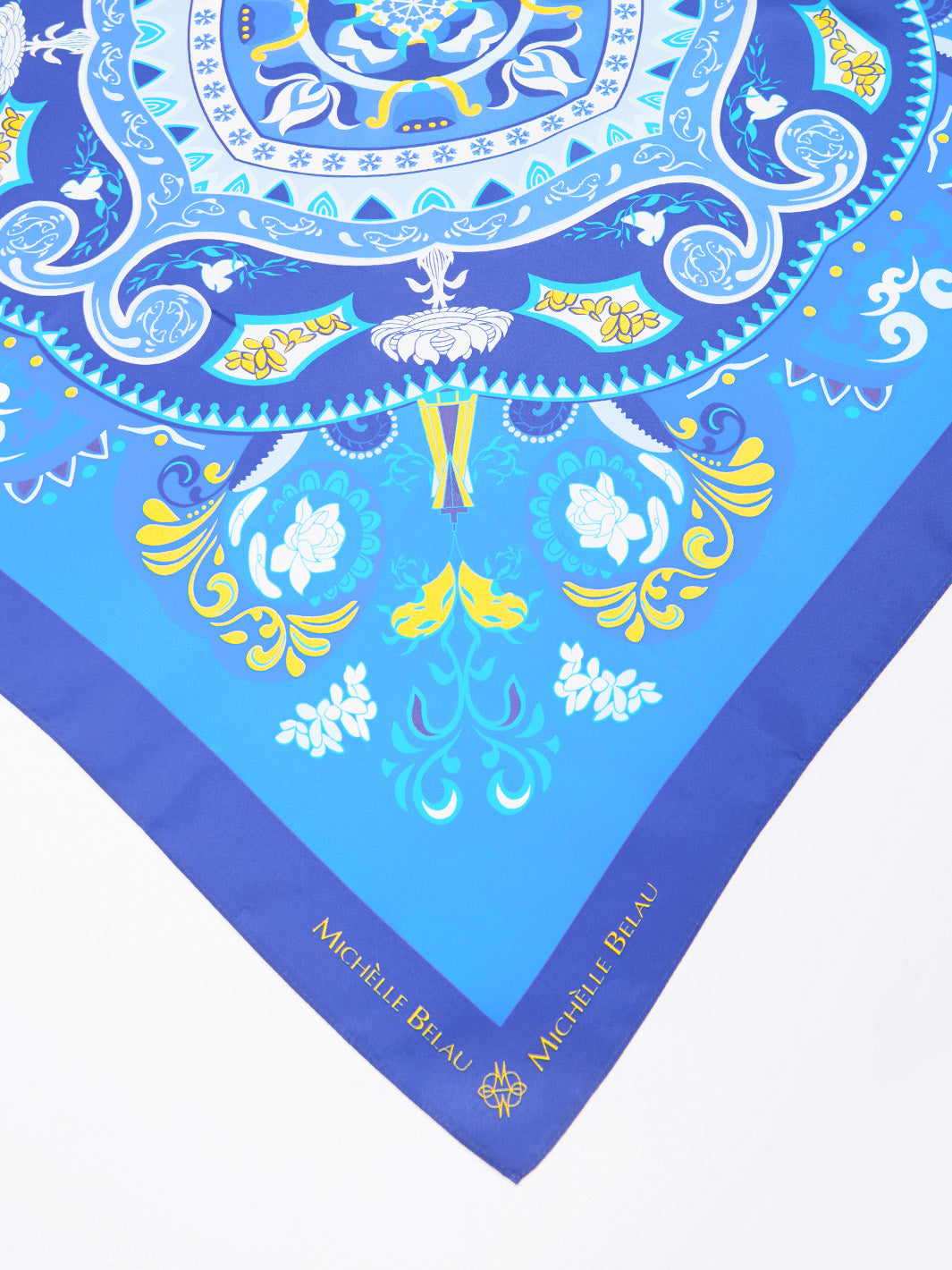 Pañuelo mandala floral