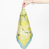 Pañuelo art nouveau de seda