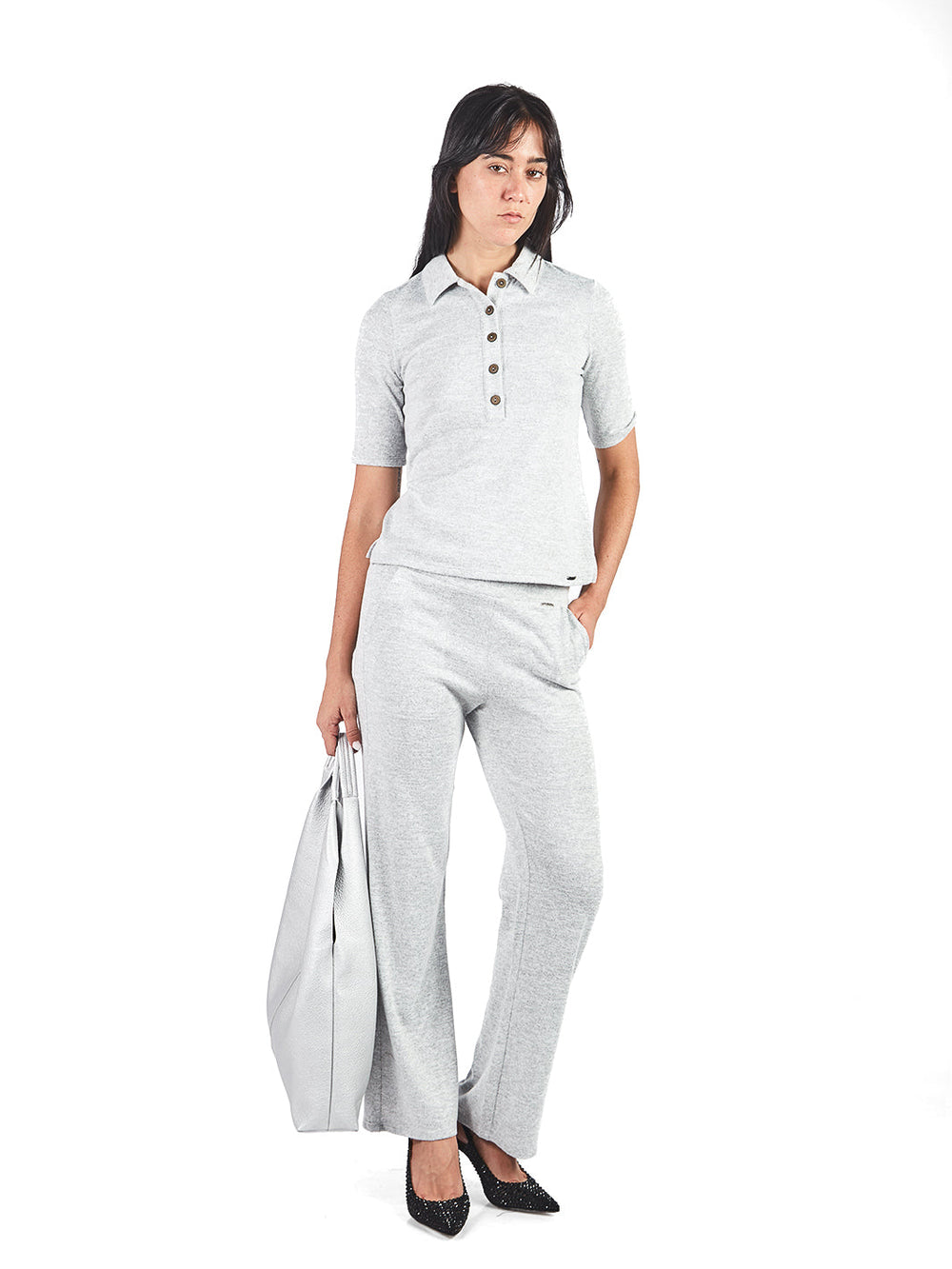 Polos Manga Al Codo Pl01297Agm