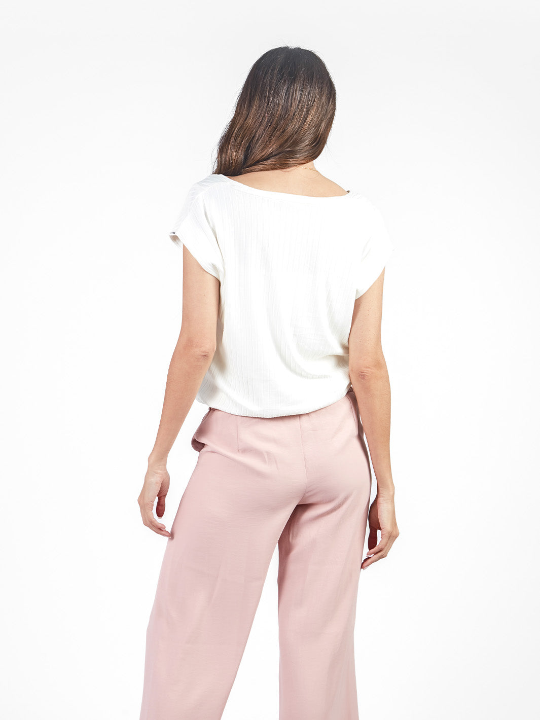 Polo reversible acanalado