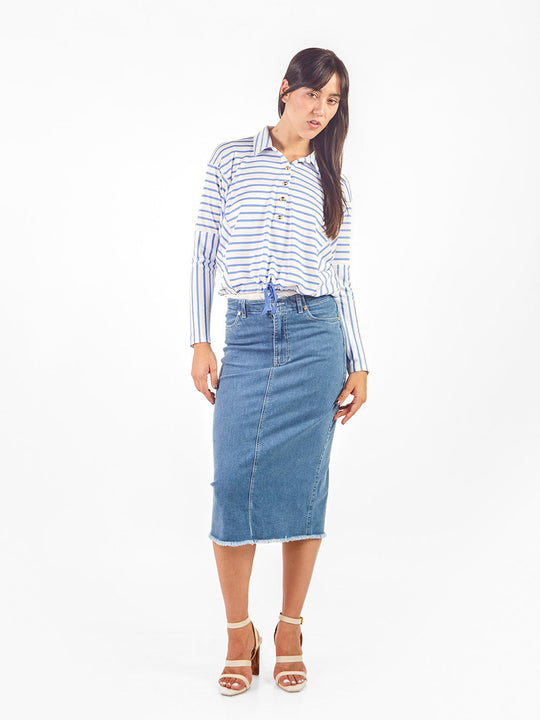 Polo manga rangla cuello Johnny