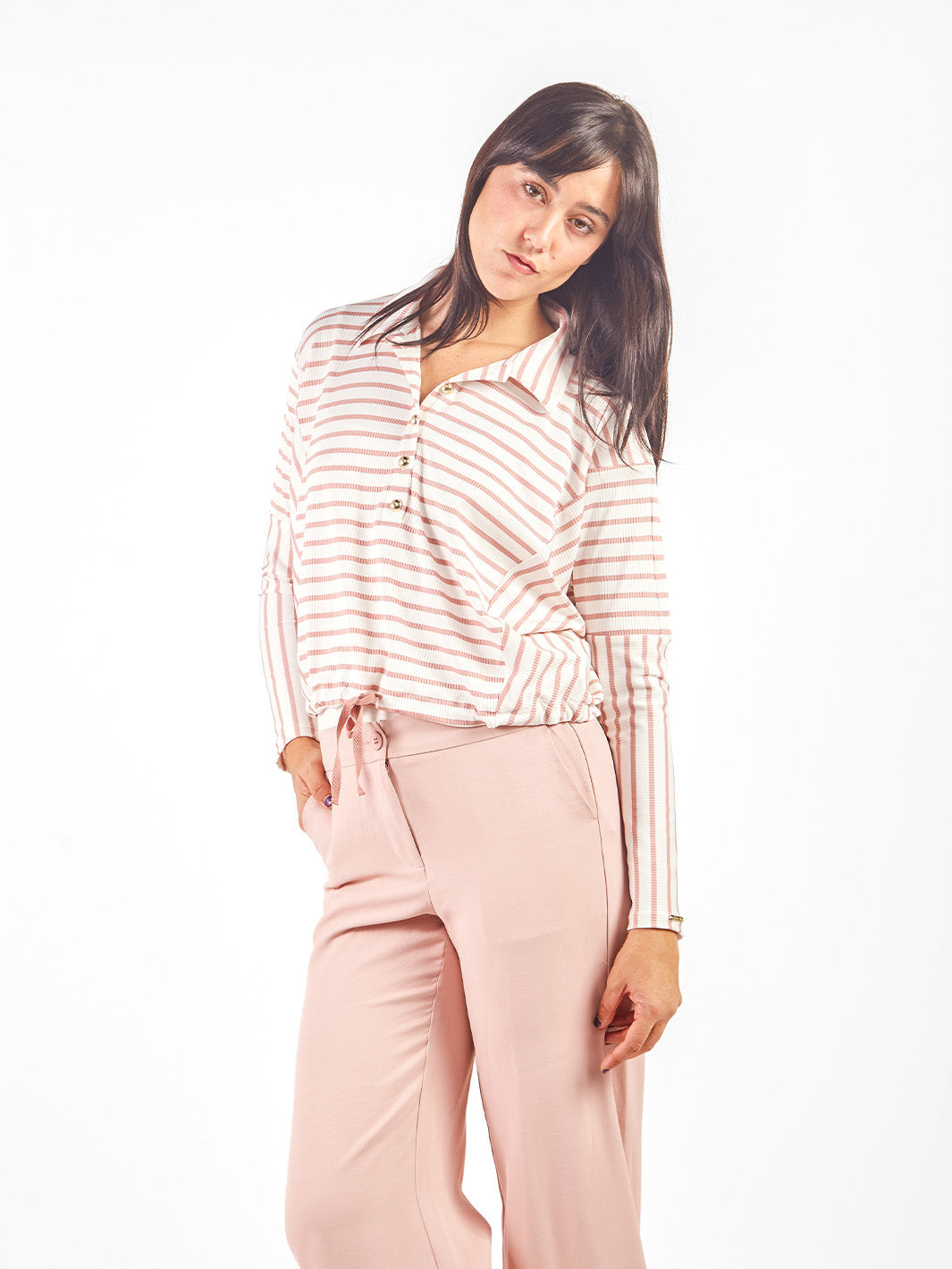 Polo manga rangla cuello Johnny