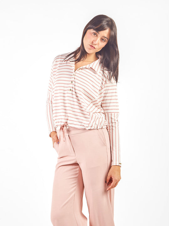 Polo manga rangla cuello Johnny