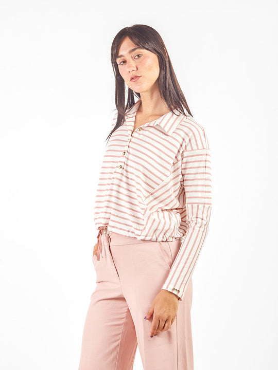 Polo manga rangla cuello Johnny