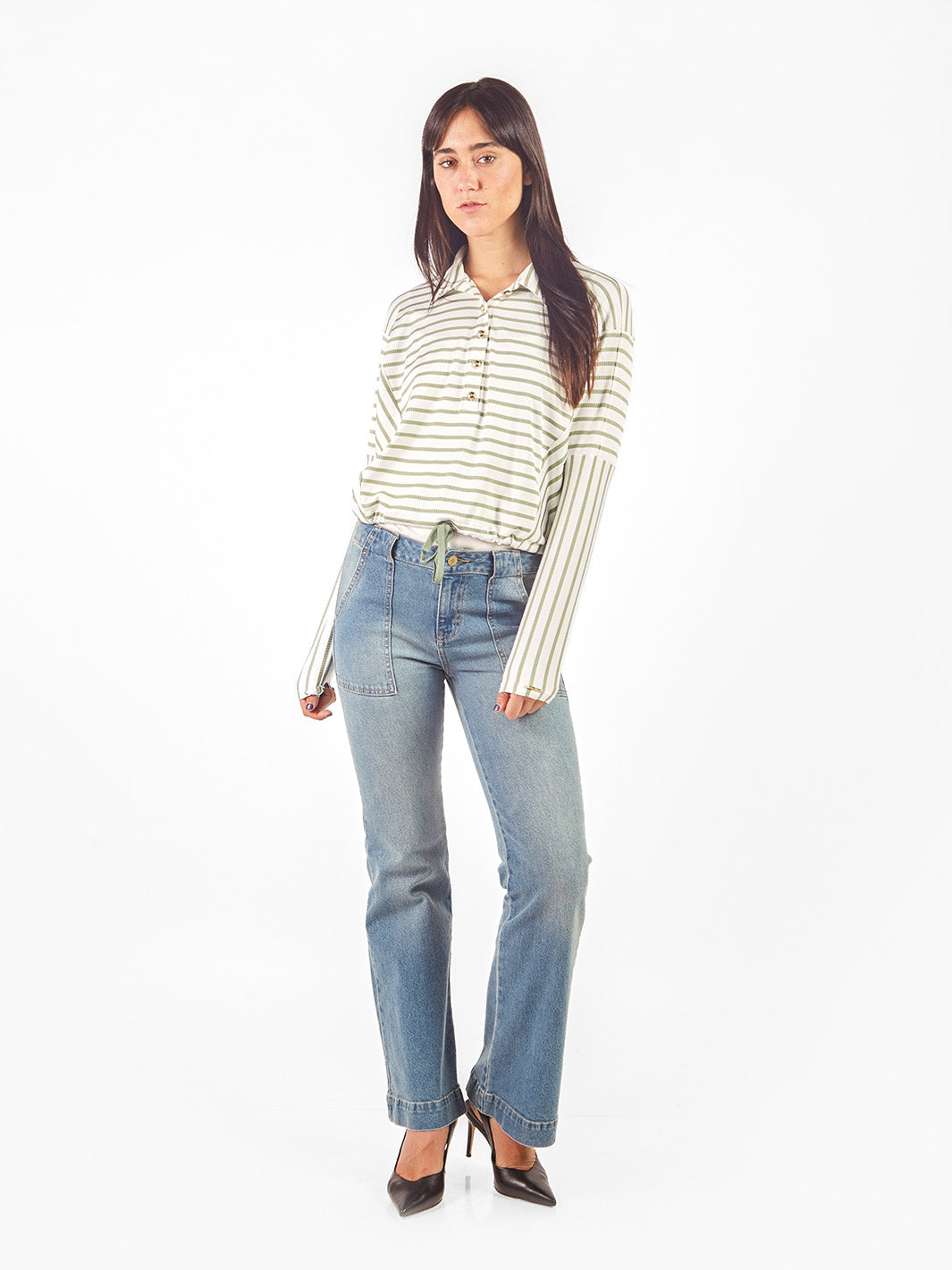 Polo manga rangla cuello Johnny