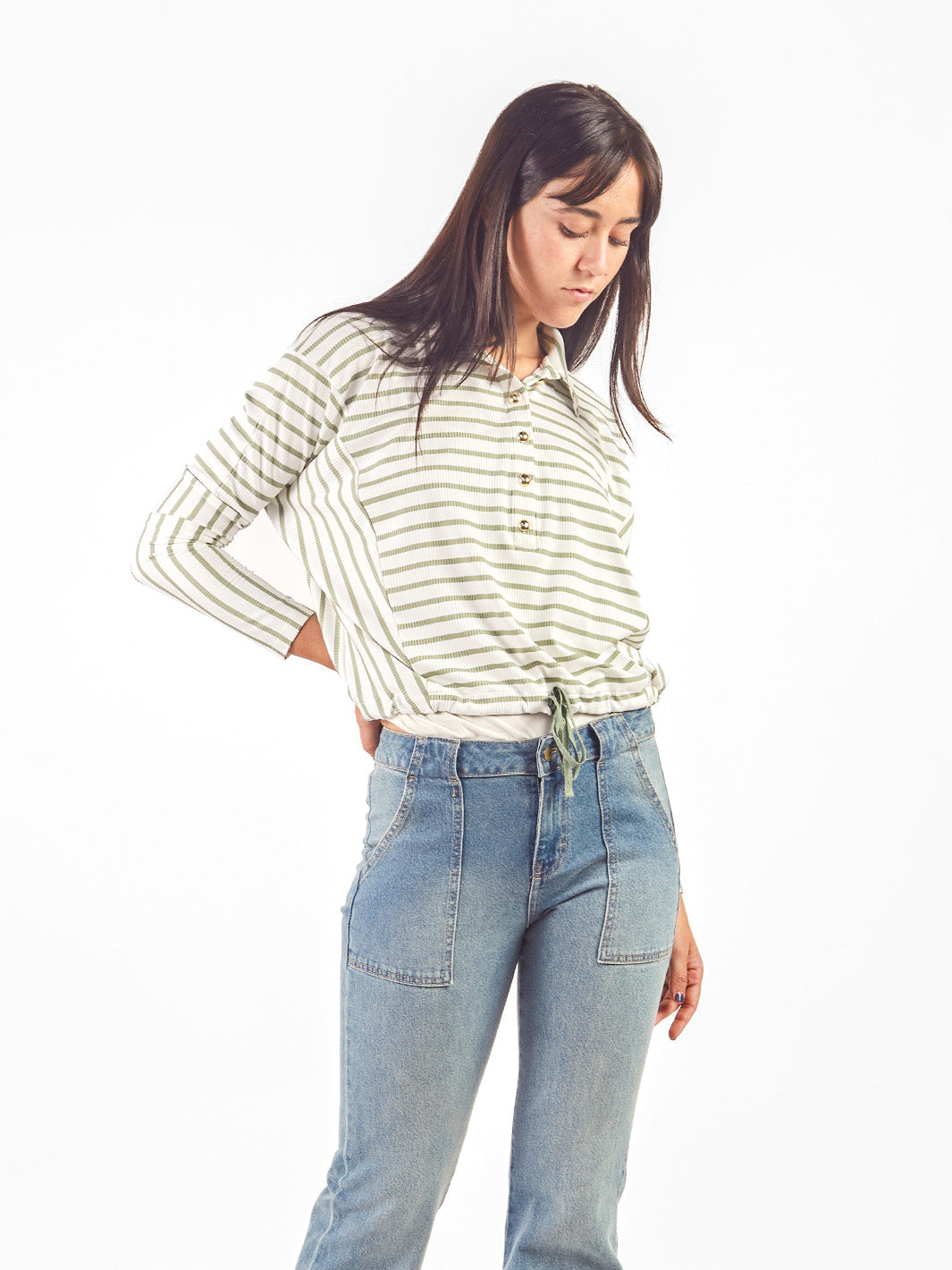 Polo manga rangla cuello Johnny