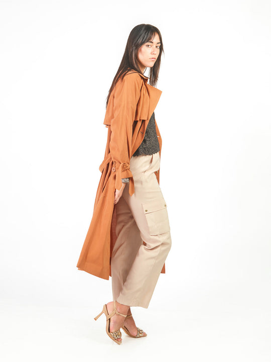 Trench Coat Cinturón