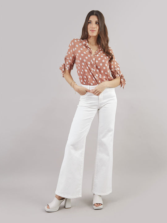 Blusa Manga Al Codo Bl01291vnp