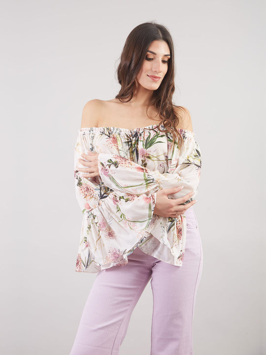 Blusa Off Shoulder Bl01295smp