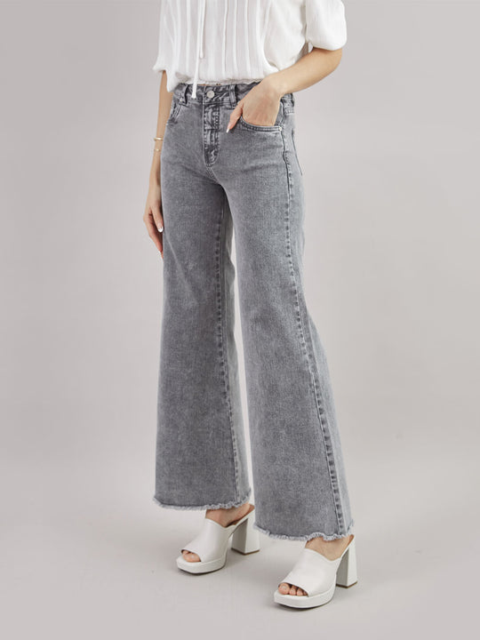 Pantalón Denim Palazo Jp00474tym