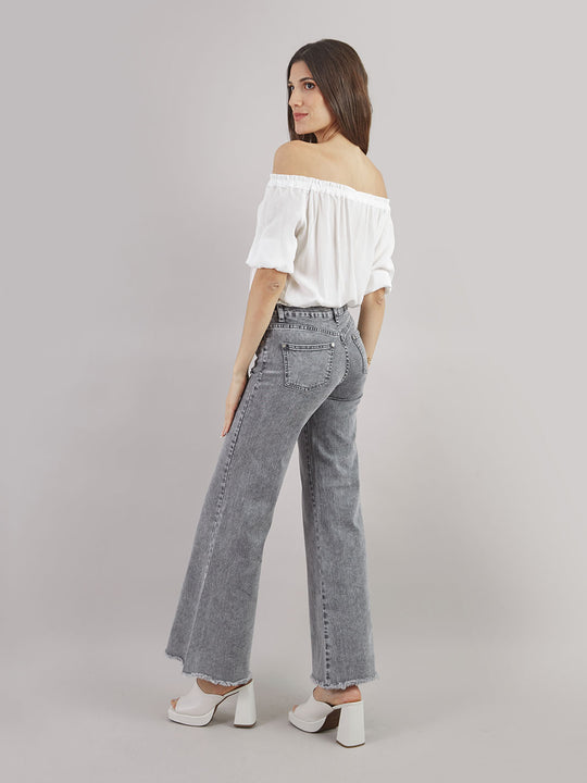 Pantalón Denim Palazo Jp00474tym
