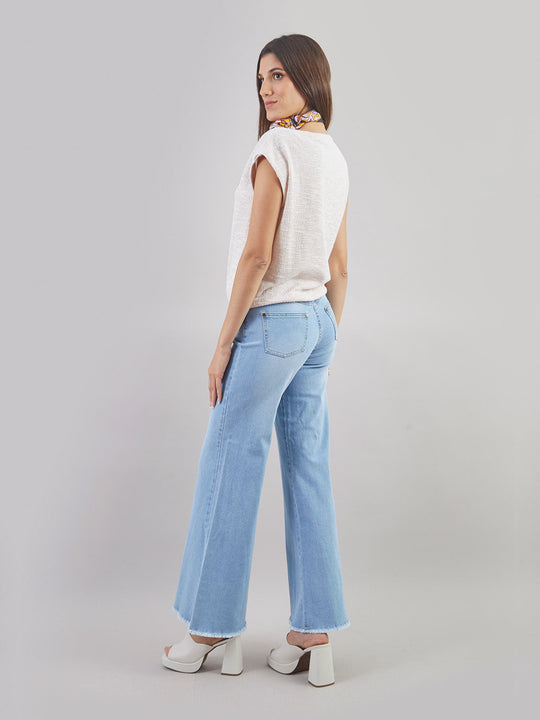 Pantalón Denim Palazo Jp00474tym