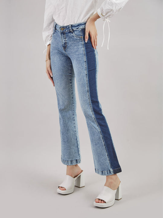 Pantalón Denim Flare Jp00475tym