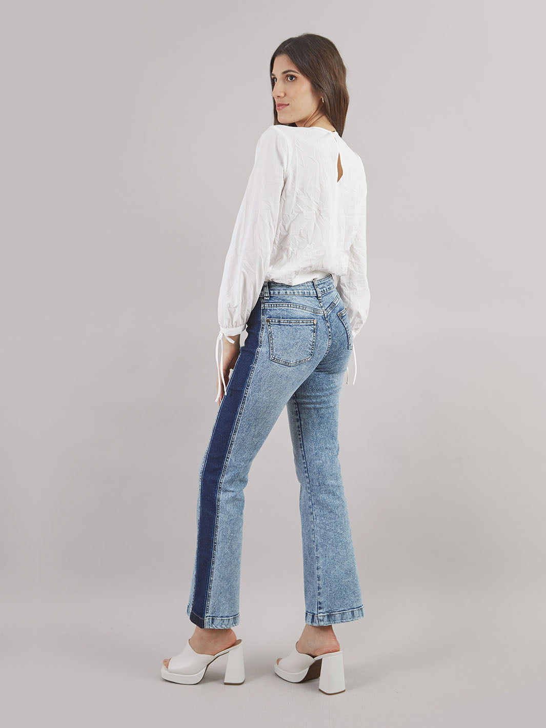 Pantalón Denim Flare Jp00475tym