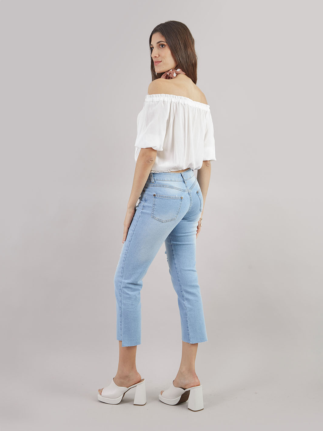 Pantalón Denim Recto Jp00479tym