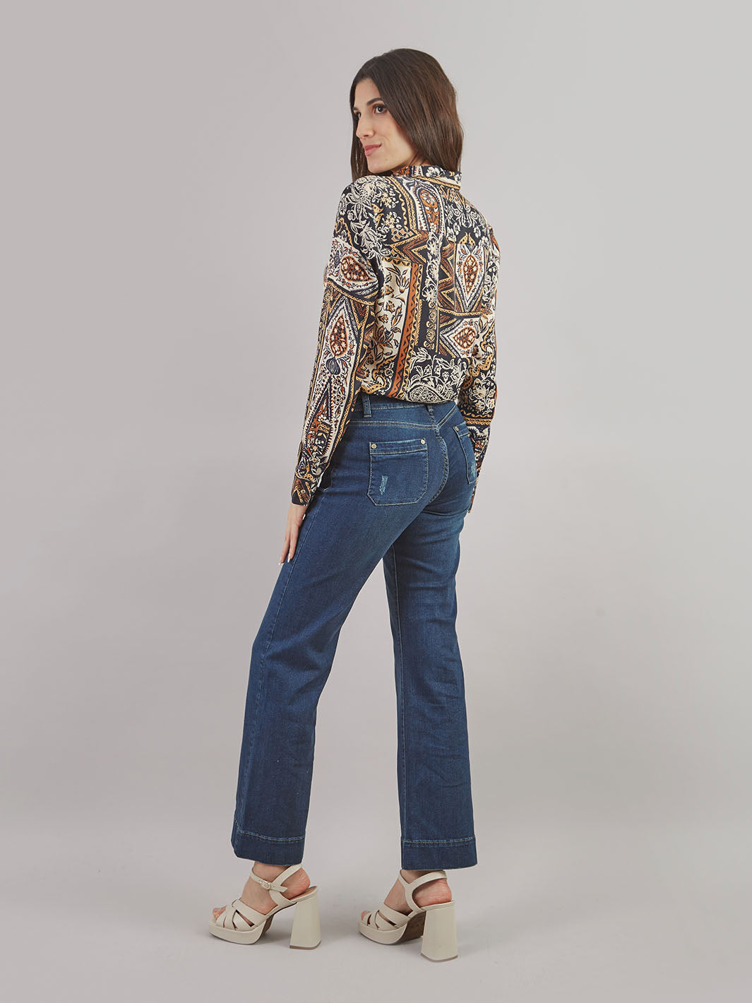 Pantalón Denim Flare Jp00484smc