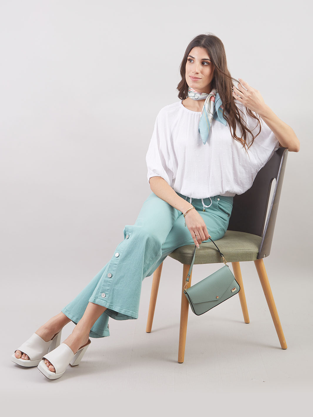 Pantalón Denim Palazo Jp00494smc