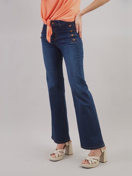 Pantalón Denim Flare Jp00497alr