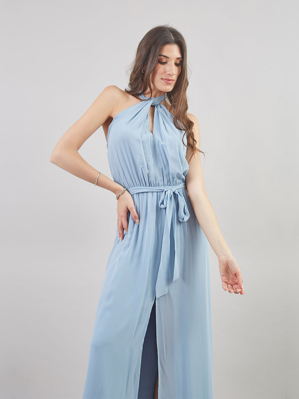 VALERIA - HALTER DRESS