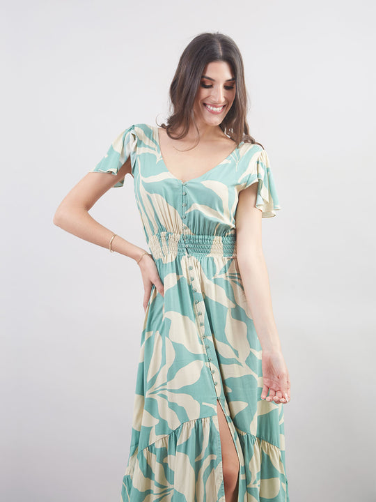 Vestido Manga Corta Vd00825eno