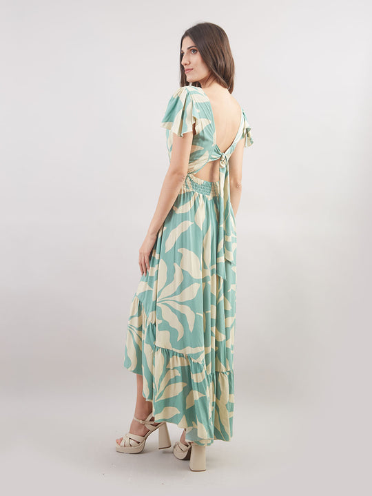 Vestido Manga Corta Vd00825eno