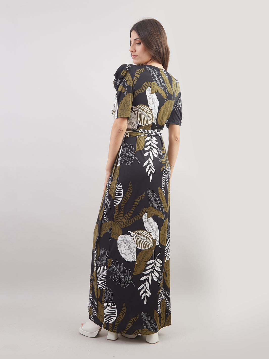 Vestido Largo Envolvente Vd00831vnh