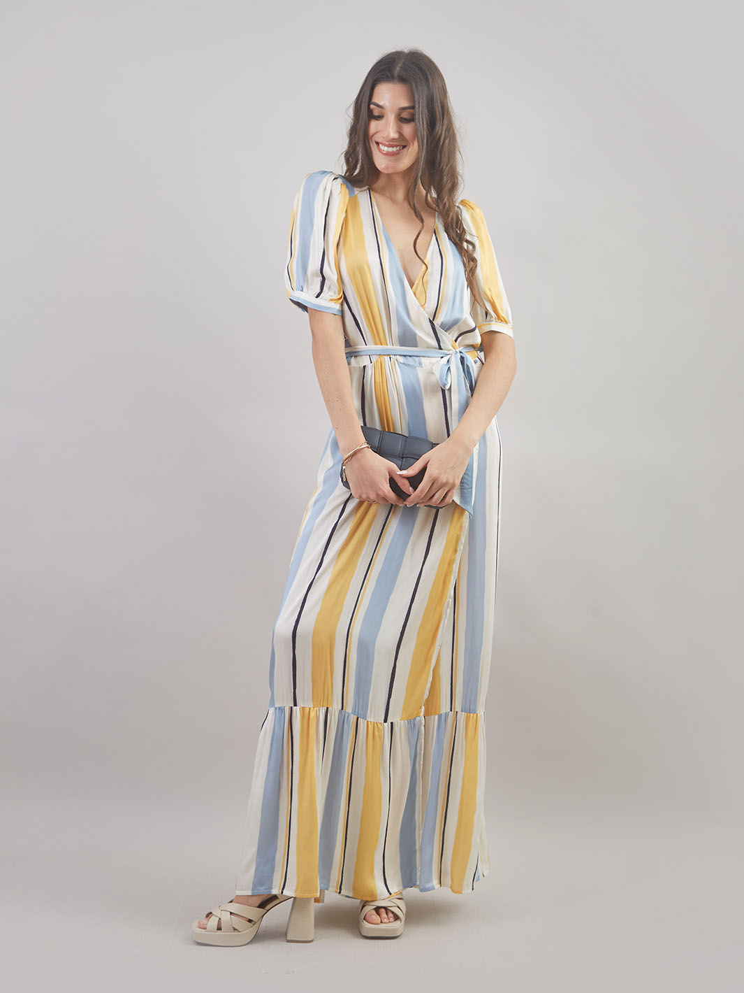 Vestido Manga Al Codo Vd00832ssp