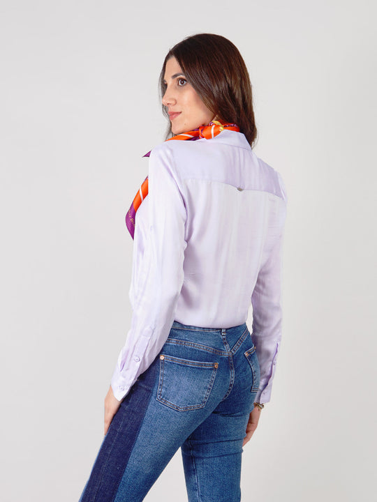 Blusa Casual Manga Larga Camisero Ana