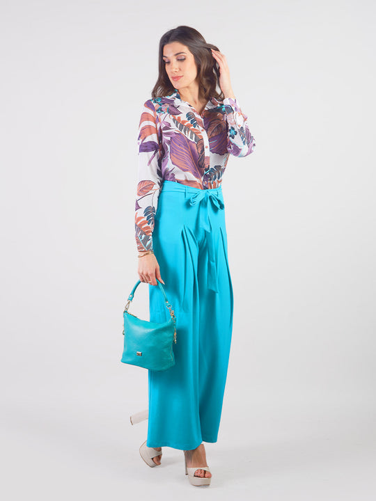 AGNESE - TROPICAL BLOUSE