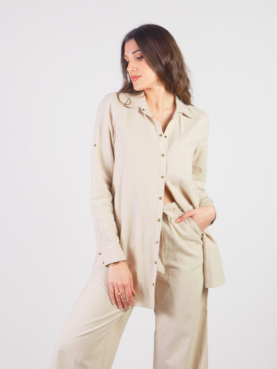 VENICE - LONG SHIRT BLOUSE